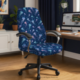 Cosmic Jellyfish high back chair; selected cover option only, chair not included.