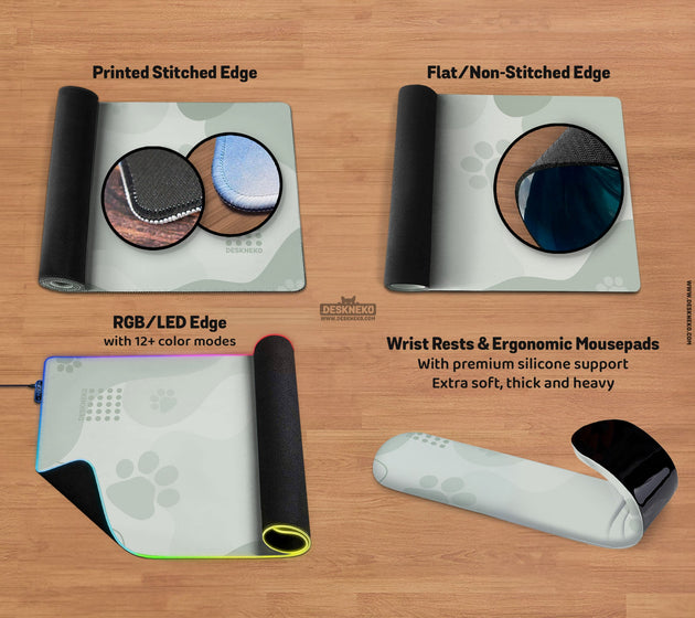 Design your own desk mat or mousepad
