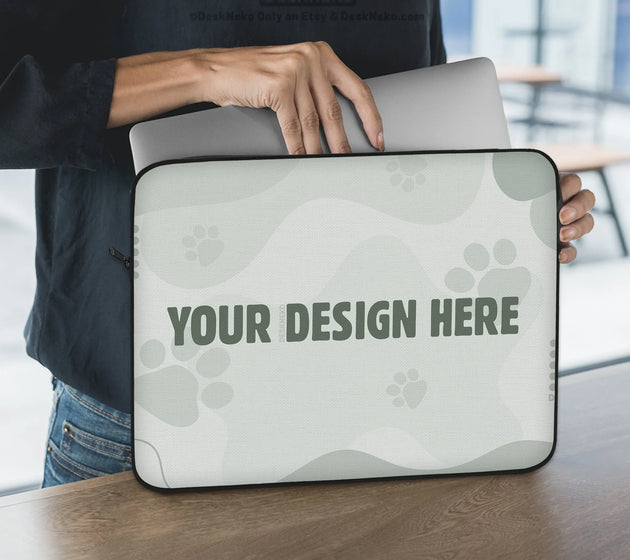 Custom laptop sleeve