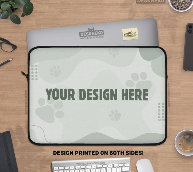 Custom laptop sleeve