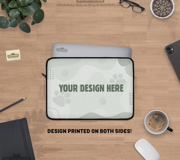 Custom laptop sleeve