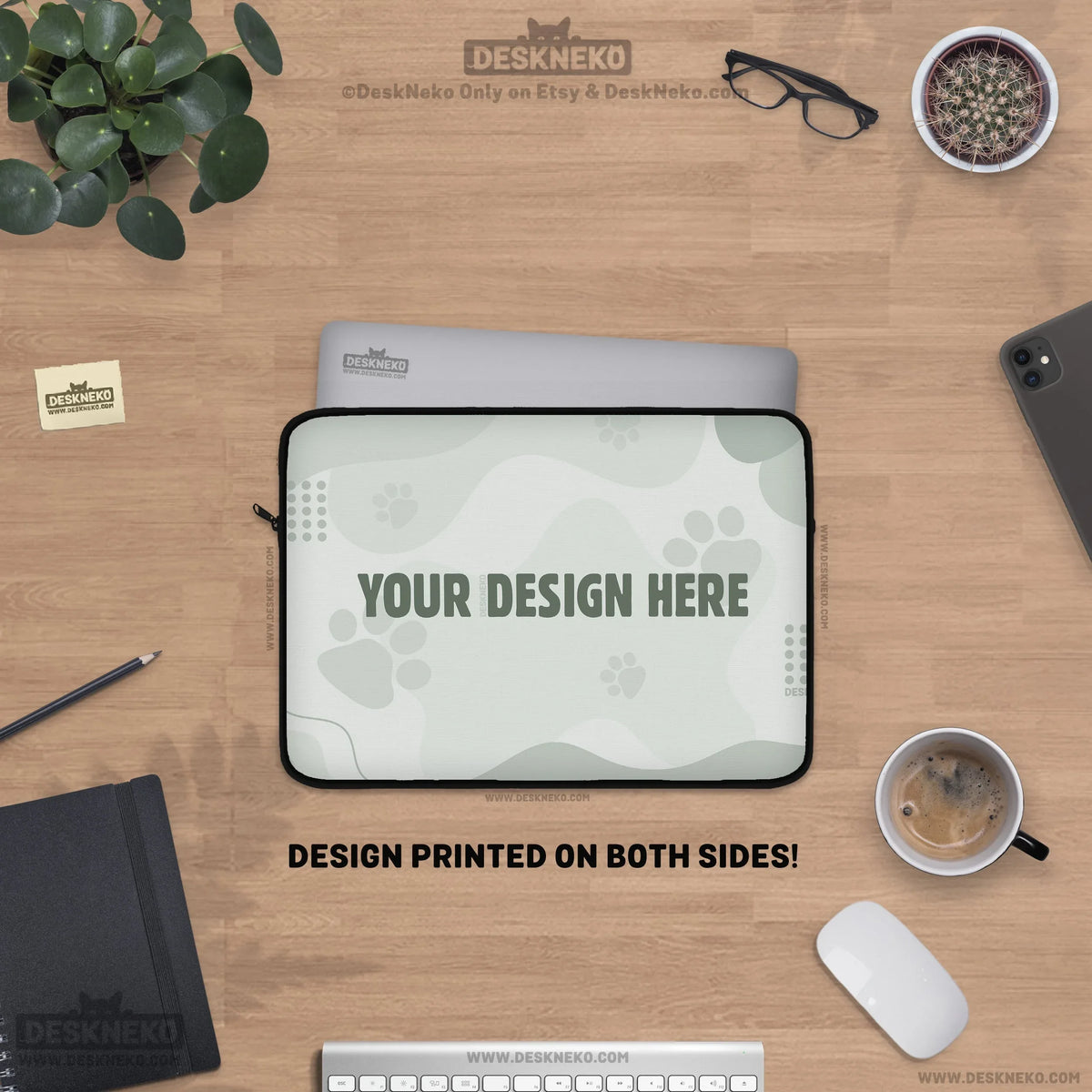 Custom laptop sleeve