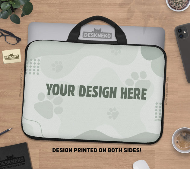 Custom laptop sleeve