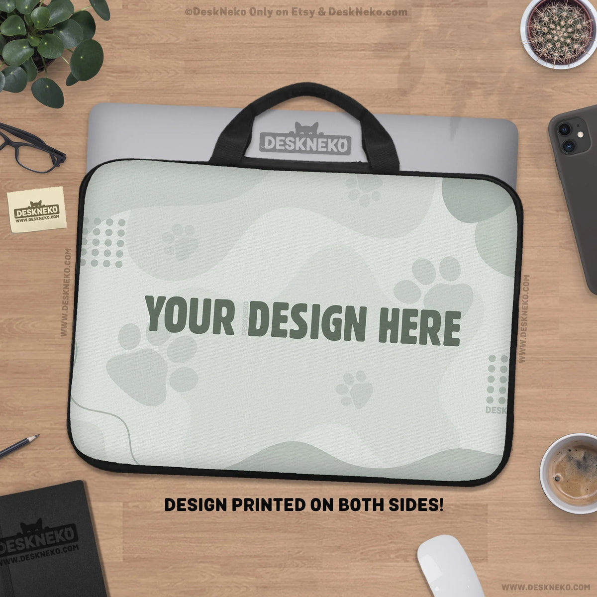 Custom laptop sleeve