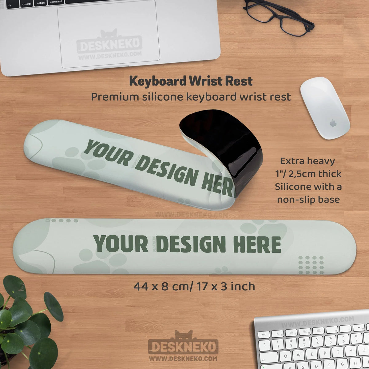 Custom wrist rest