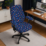 Electric Terrazzo medium chair alternate; selected cover option only, chair not included.
