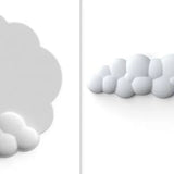 Cloud Keyboard Hand Wrist Rest Memory Foam Silicone Leather Mouse Pad Wristband Pad - Deskneko
