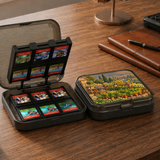 Golden Hour Turnip Garden game card case lifestyle