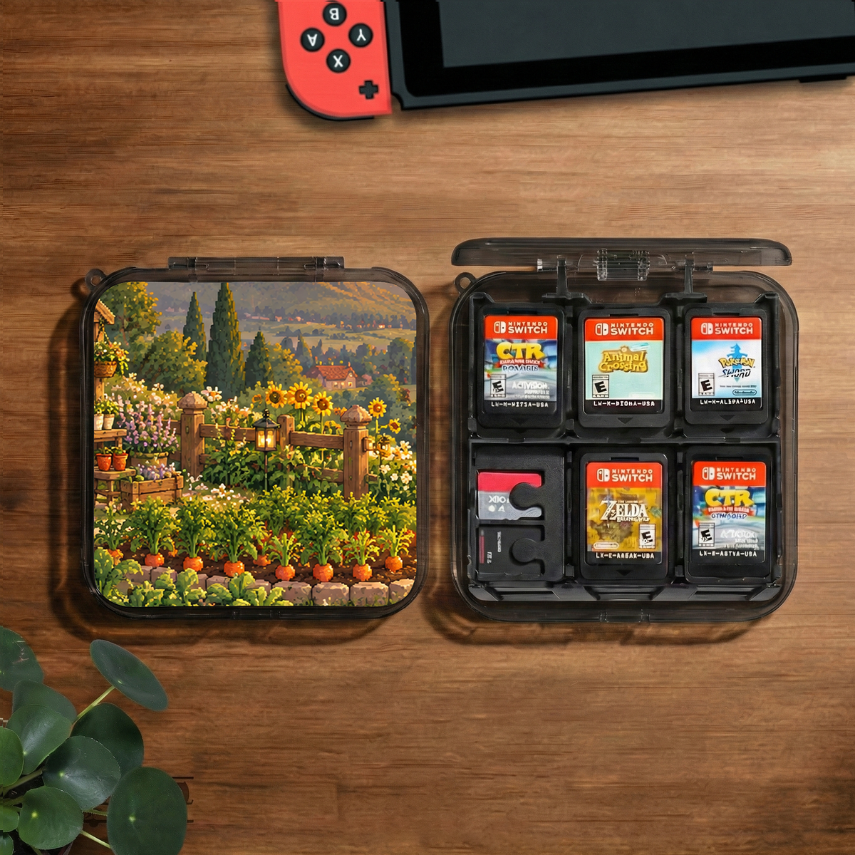 Golden Hour Turnip Garden game card case open