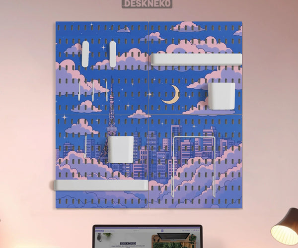 Anime Pegboard Organizer - Deskneko