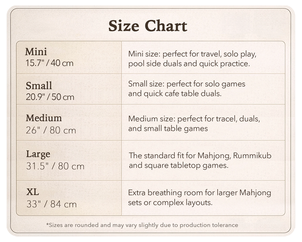 Burgundy sakura mahjong table mat