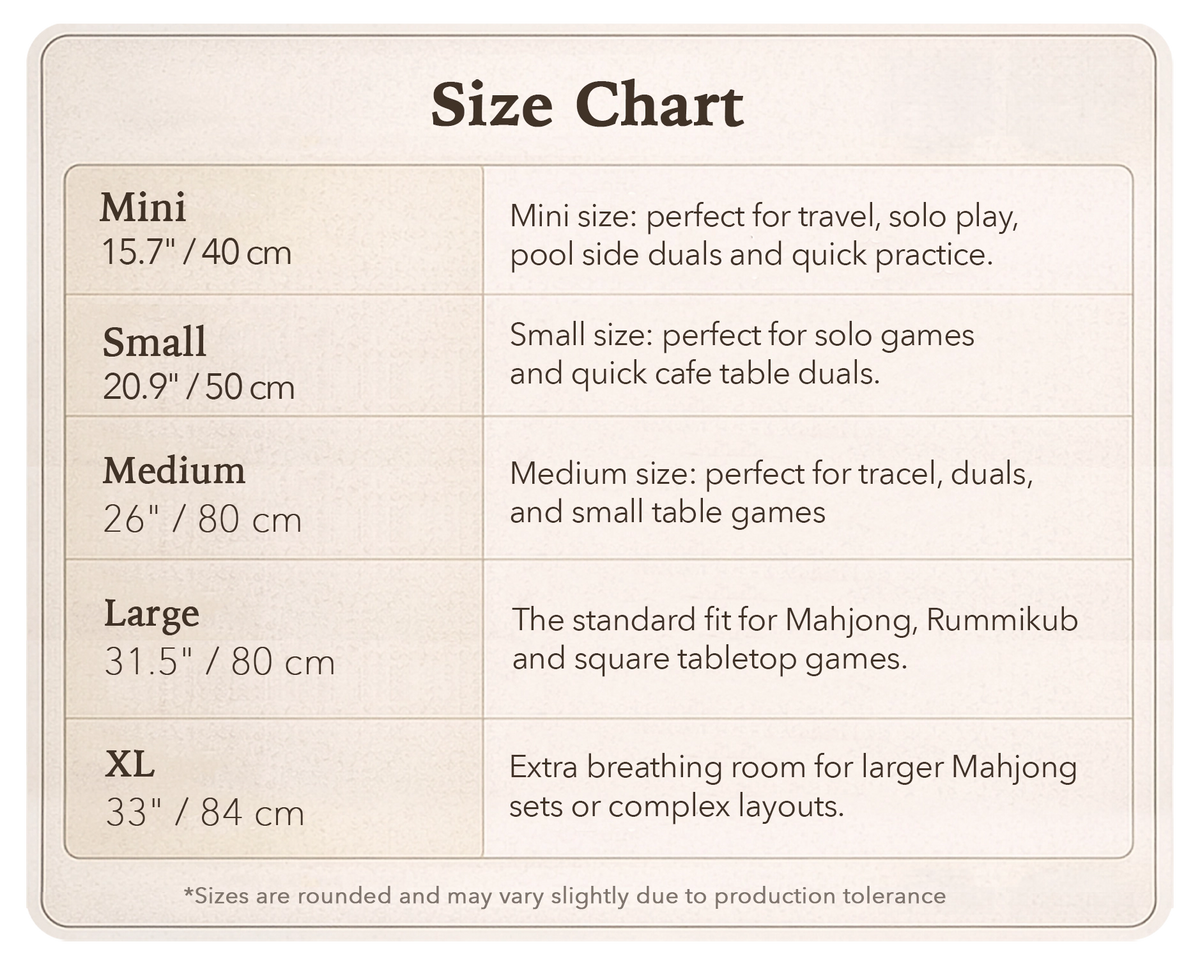 Burgundy sakura mahjong table mat
