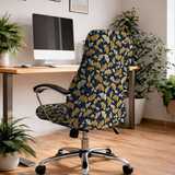 Midnight Ginkgo executive chair; selected cover option only, chair not included.