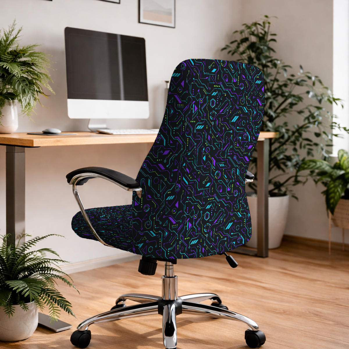 Prism Circuit executive chair; selected cover option only, chair not included.