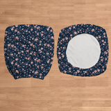 Sakura Nightfall flat lay construction; selected cover option only, chair not included.