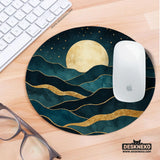 Moonrise desk mat