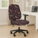 Twilight Moths seat and back; selected cover option only, chair not included.