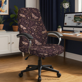 Twilight Moths high back chair; selected cover option only, chair not included.