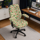 Wild Strawberry Meadow medium chair alternate; selected cover option only, chair not included.