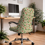 Wild Strawberry Meadow executive chair; selected cover option only, chair not included.